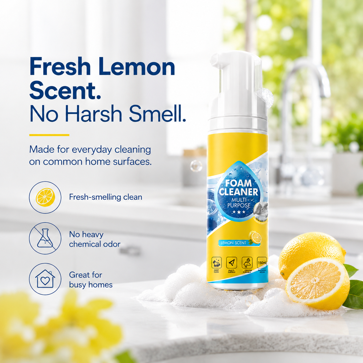 Clean Sofa Stains, Kitchen Grease & Bathroom Grime With One Simple Spray