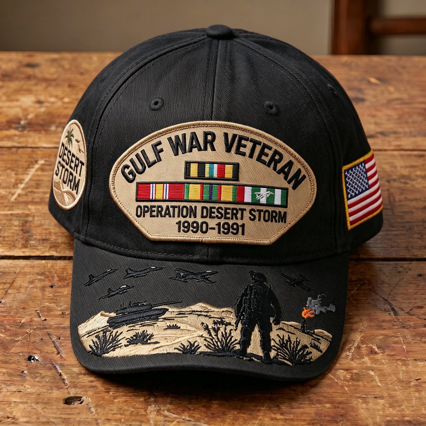 🔥LAST DAY 50% OFF - 🎖️Gulf War Veteran Tribute Cap🧢(Breathable & Lightweight Comfort & Unisex Fit)
