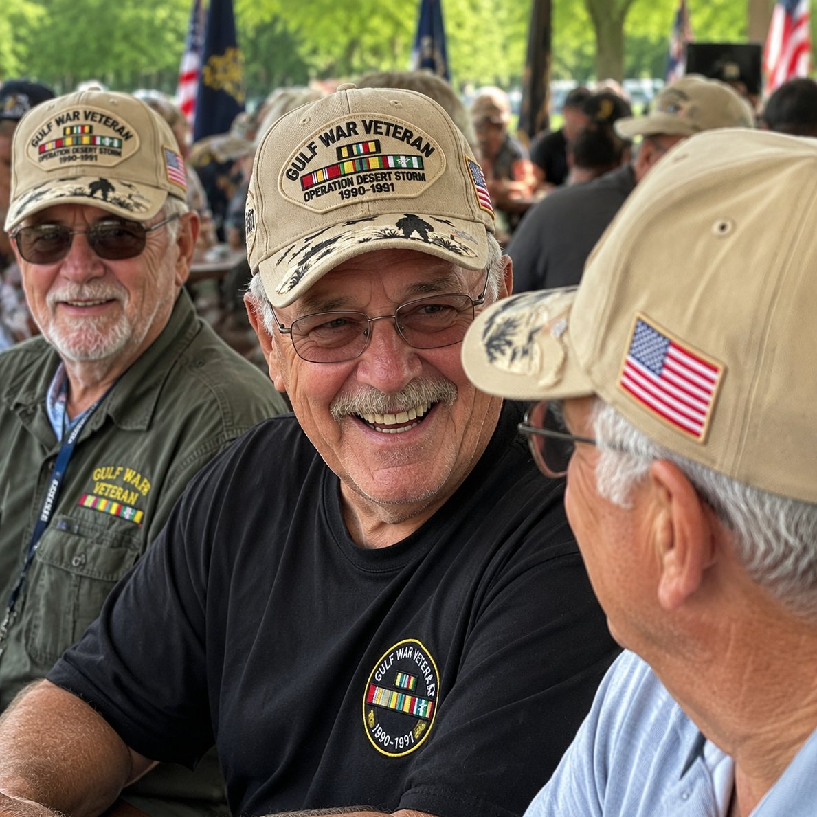 🔥LAST DAY 50% OFF - 🎖️Gulf War Veteran Tribute Cap🧢(Breathable & Lightweight Comfort & Unisex Fit)