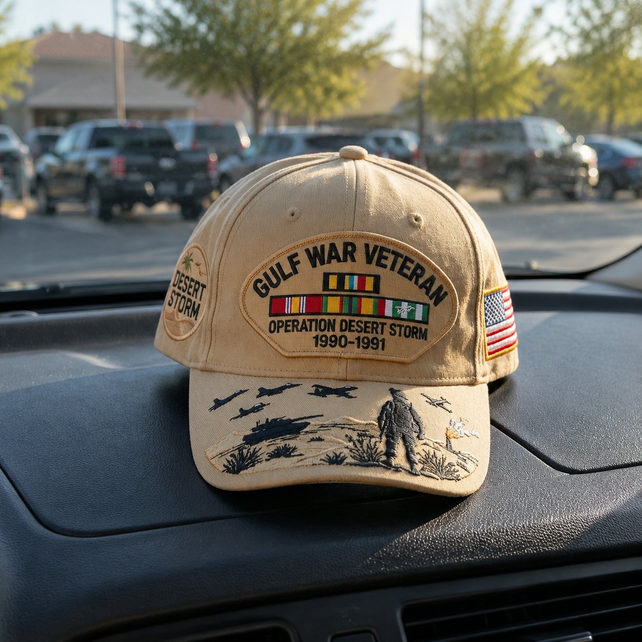 🔥LAST DAY 50% OFF - 🎖️Gulf War Veteran Tribute Cap🧢(Breathable & Lightweight Comfort & Unisex Fit)