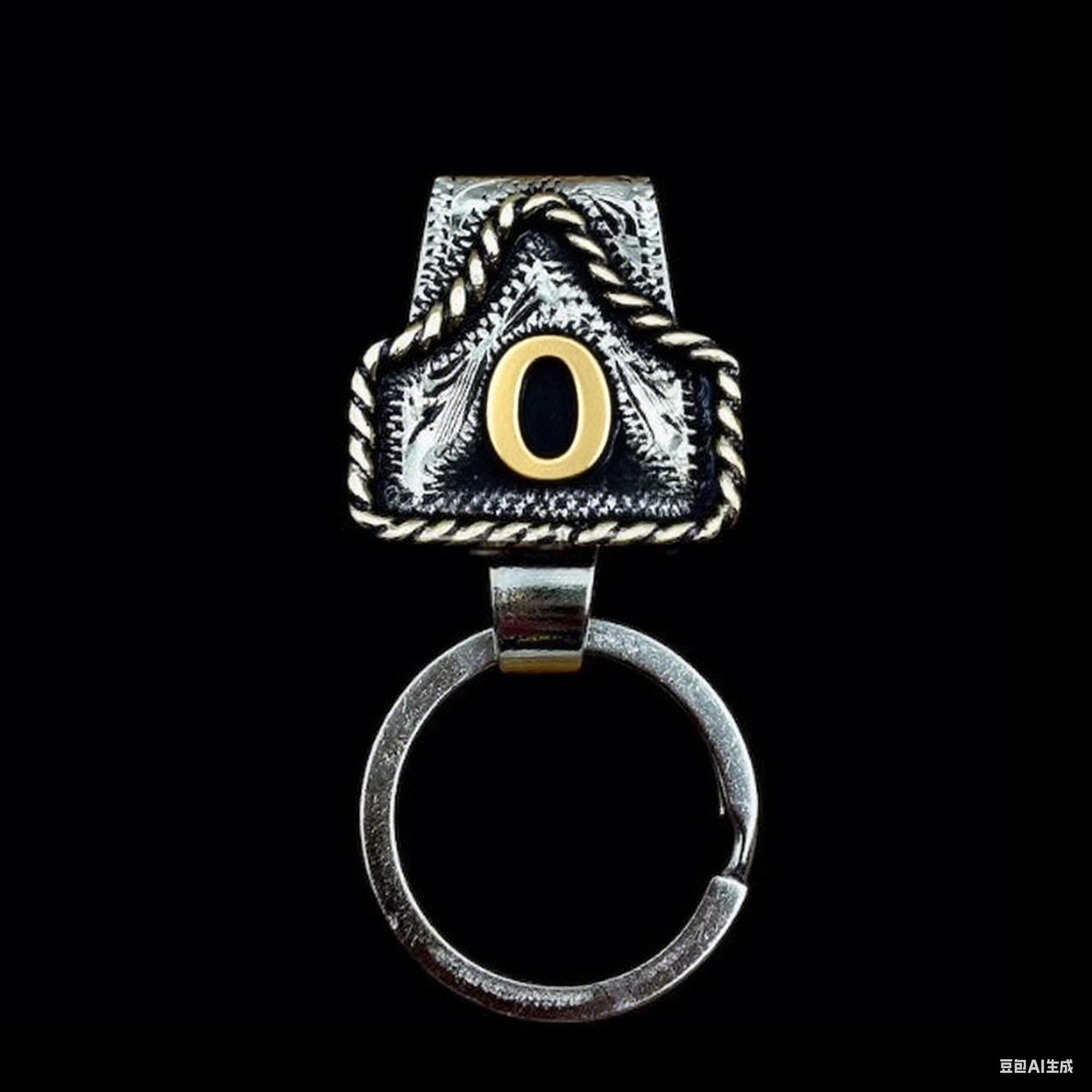 🤠Handmade Metal A-Z Initial Key Chain Clip