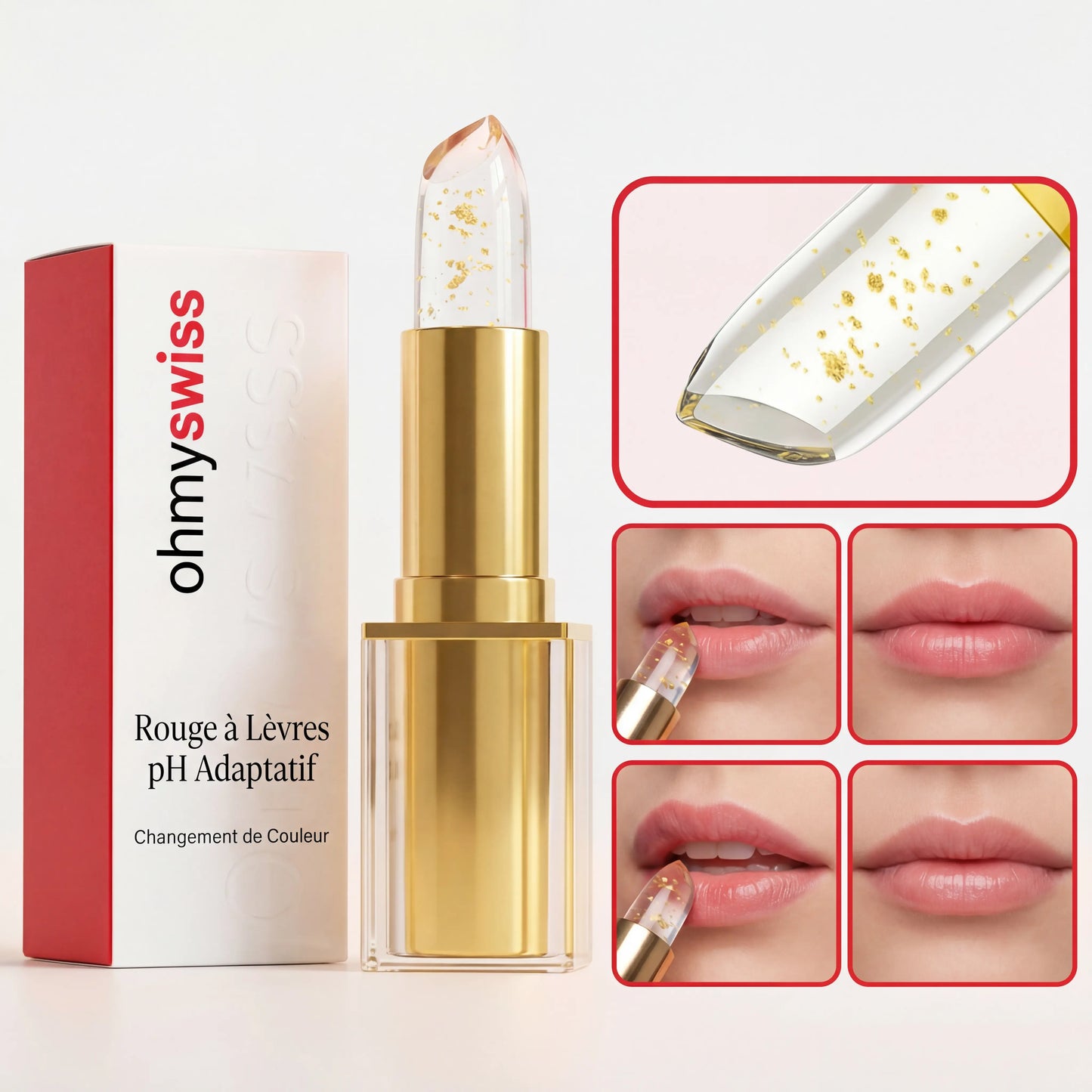 OhMySwiss™ PH-Adaptive Lipstick
